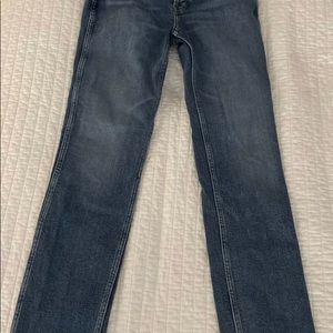 Re/Done Slim Straight Blue Wash Jeans